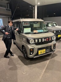 スペーシアギアの大人気色　見れます乗れます！